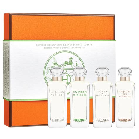 hermes jardin perfume set|hermes perfume gift with purchase.